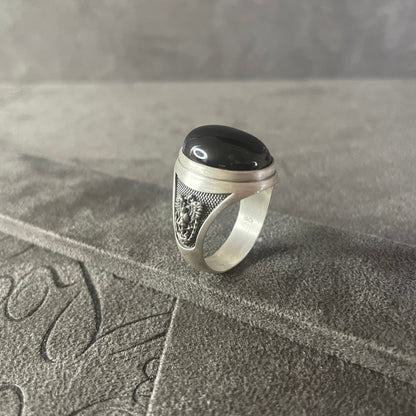 Archangel Sterling Silver Saint Michael Ring