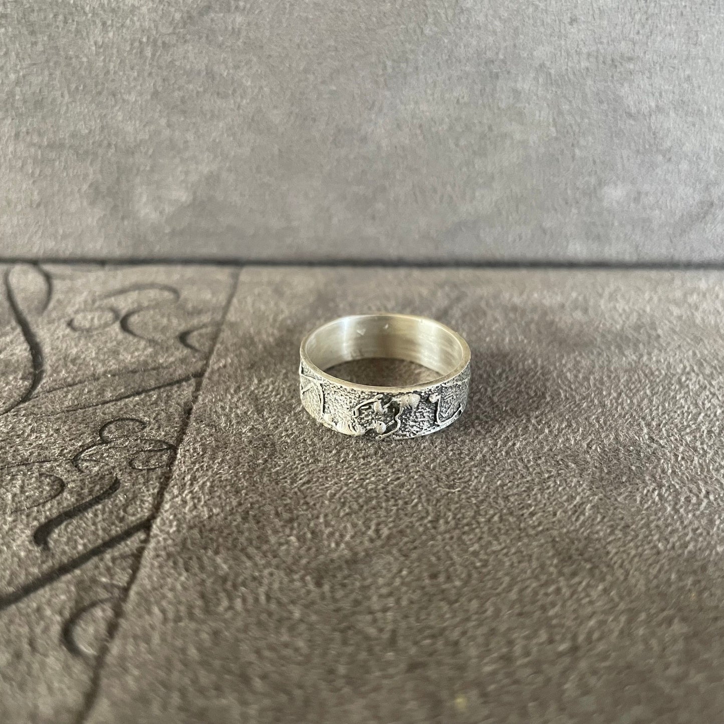 Skeleton Wedding Ring, Sterling Silver Gift Ring for Boyfriend, Unique Wedding Skeleton Band Ring Gifts, Band Ring, Promise Ring